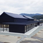 木粉工場の横にクールな木造建築登場! ~那賀町林業ビジネスセンター~