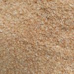 木頭杉の粗粉砕木粉